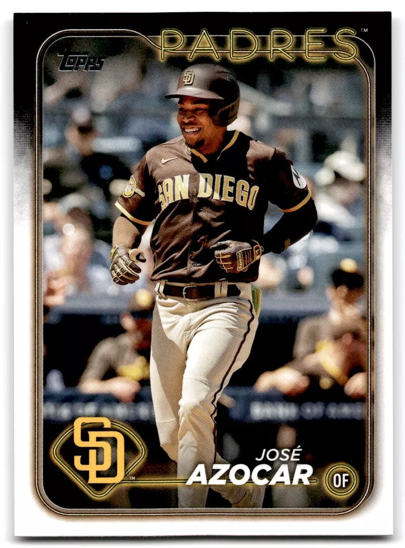 Topps Panini Card Tarjeta Cromo Barajita Jose Azocar Topps Series Two 2024