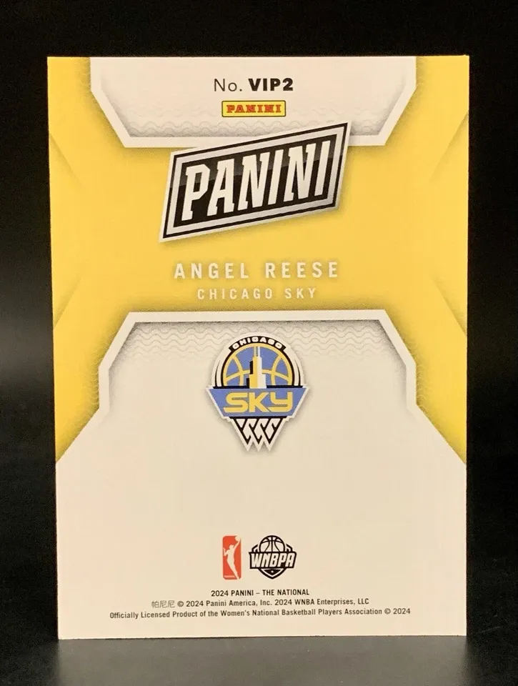 Topps Panini Card Tarjeta Cromo Barajita Angel Reese Panini 2024 Rookie Card RC National Convention Ncss