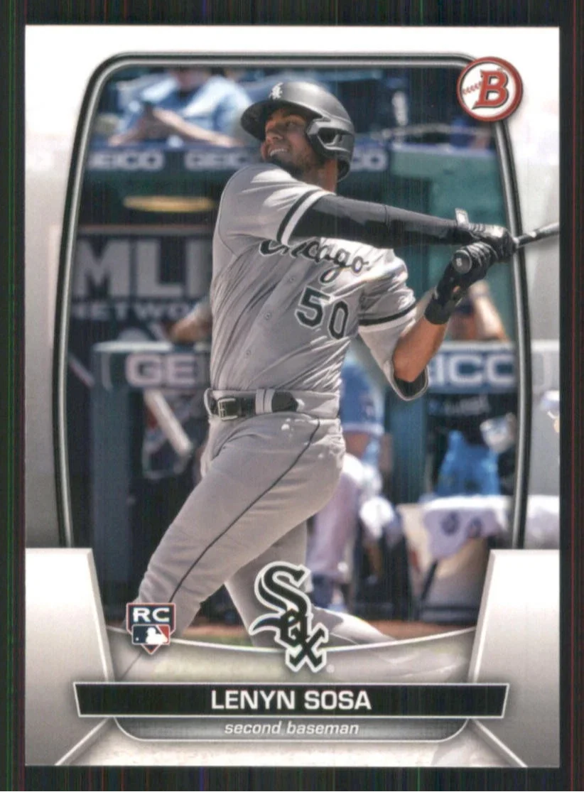 Topps Panini Card Tarjeta Cromo Barajita Lenyn Sosa Bowman 2023 Rookie Card RC
