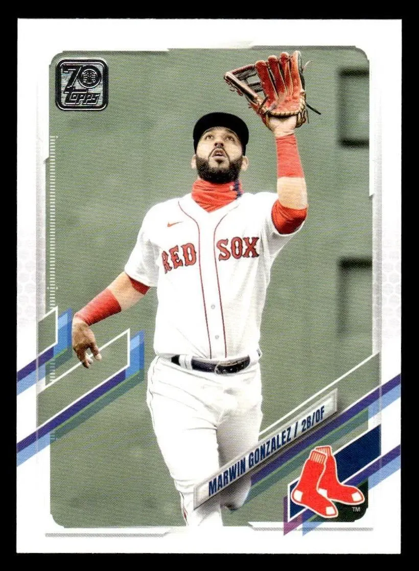 Topps Panini Card Tarjeta Cromo Barajita Marwin Gonzalez Topps 2021 Update