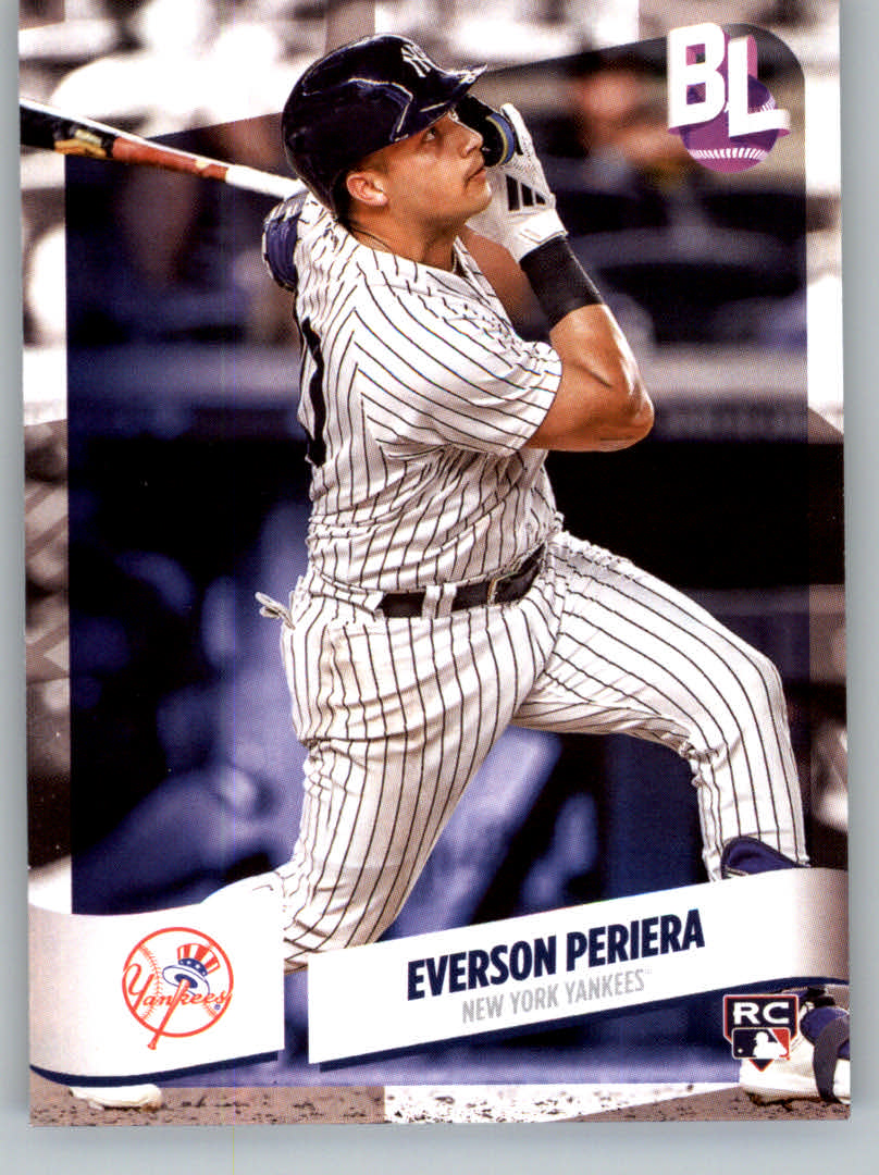 Topps Panini Card Tarjeta Cromo Barajita Everson Pereira -  2024 Topps Big League Rookie Card