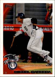 Topps Panini Card Tarjeta Cromo Barajita Miguel Cabrera Topps 2010 All Stars