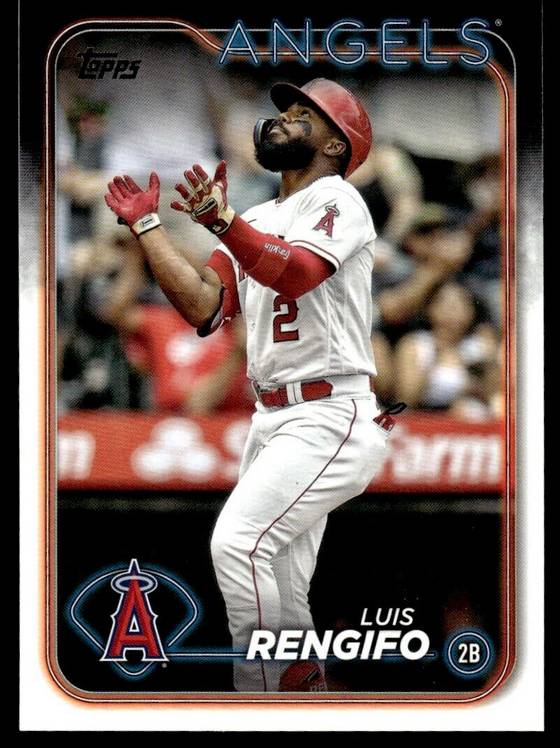 Topps Panini Card Tarjeta Cromo Barajita Luis Rengifo 2024 Topps Series 2 2024