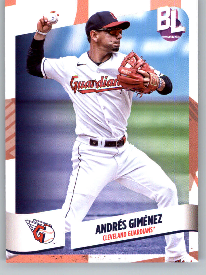 Topps Panini Card Tarjeta Cromo Barajita Andrés Gimenez -  2024 Topps Big League