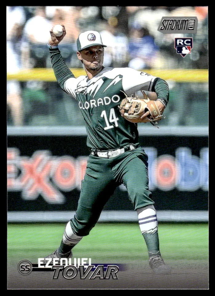 Topps Panini Card Tarjeta Cromo Barajita Ezequiel Tovar Stadium Club 2023 - 2024 Rookie Card RC