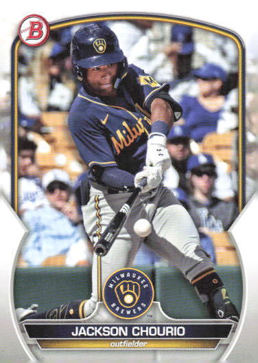 Topps Panini Card Tarjeta Cromo Barajita Jackson Chourio Bowman Draft 2023 Pre Rookiecard RC