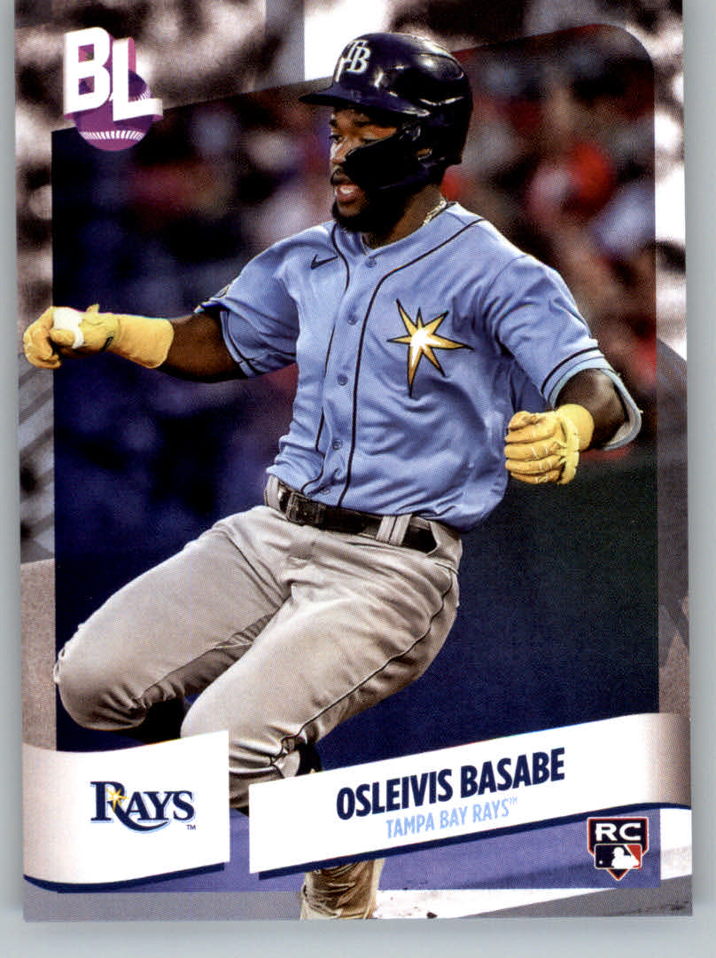 Topps Panini Card Tarjeta Cromo Barajita Osleivis Basabe Topps Big League 2024 Rookie Card
