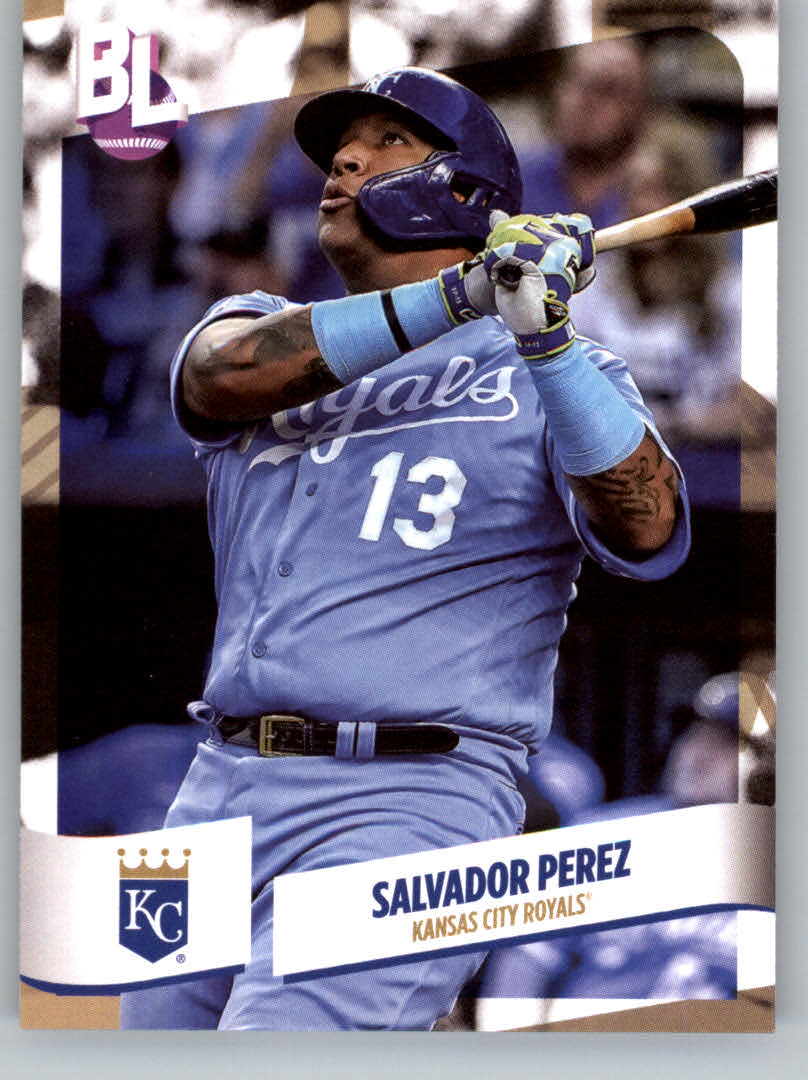 Topps Panini Card Tarjeta Cromo Barajita Salvador Pérez Topps Big League 2024