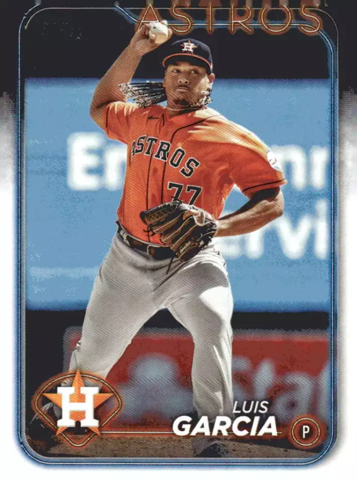 Topps Panini Card Tarjeta Cromo Barajita Luis Garcia Topps Series Two 2024