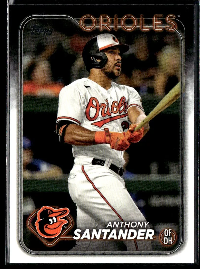 Topps Panini Card Tarjeta Cromo Barajita Anthony Santander - 2024 Topps Series 2