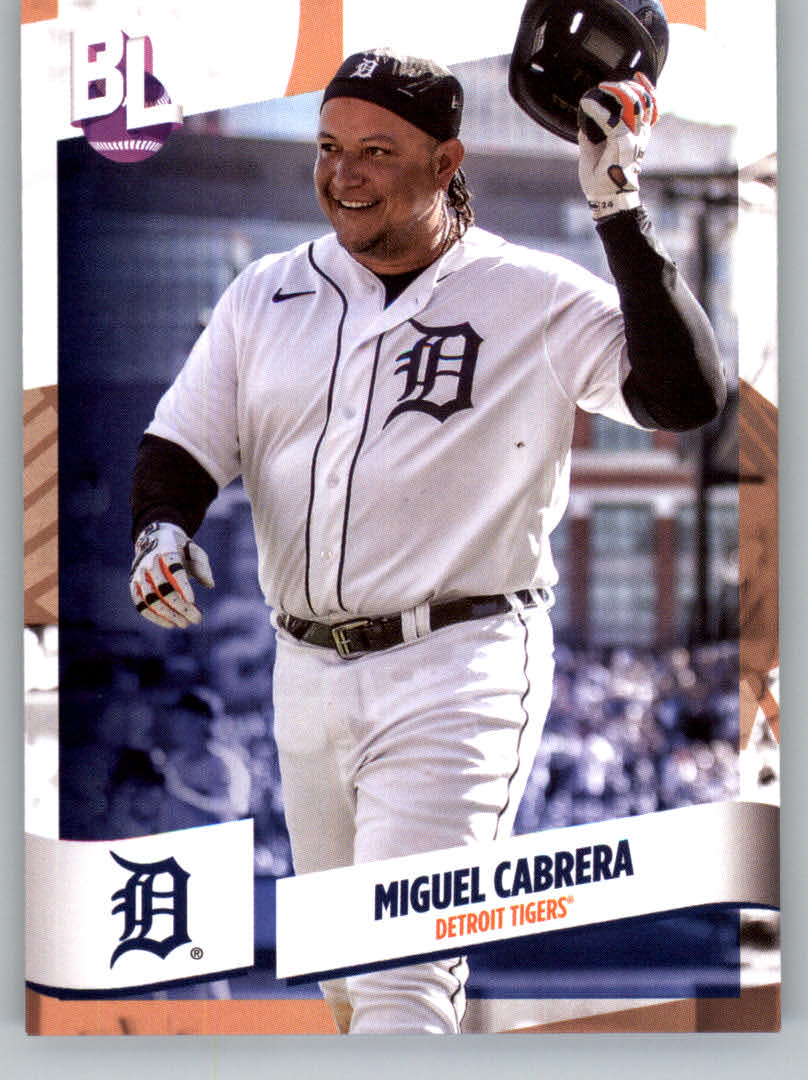 Topps Panini Card Tarjeta Cromo Barajita Miguel Cabrera Topps Big League 2024