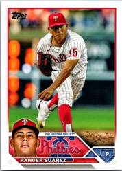 Topps Panini Card Tarjeta Cromo Barajita Ranger Suarez Topps Two 2023