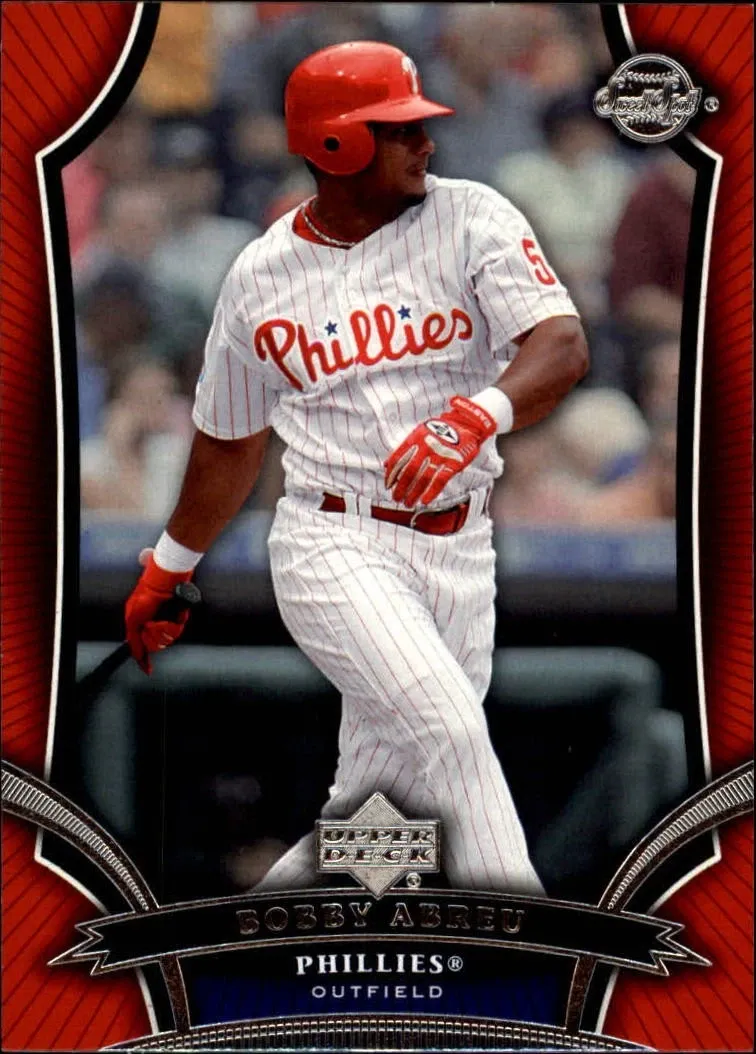 Topps Panini Card Tarjeta Cromo Barajita Bobby Abreu 2005 Upper Deck Sweet Spot
