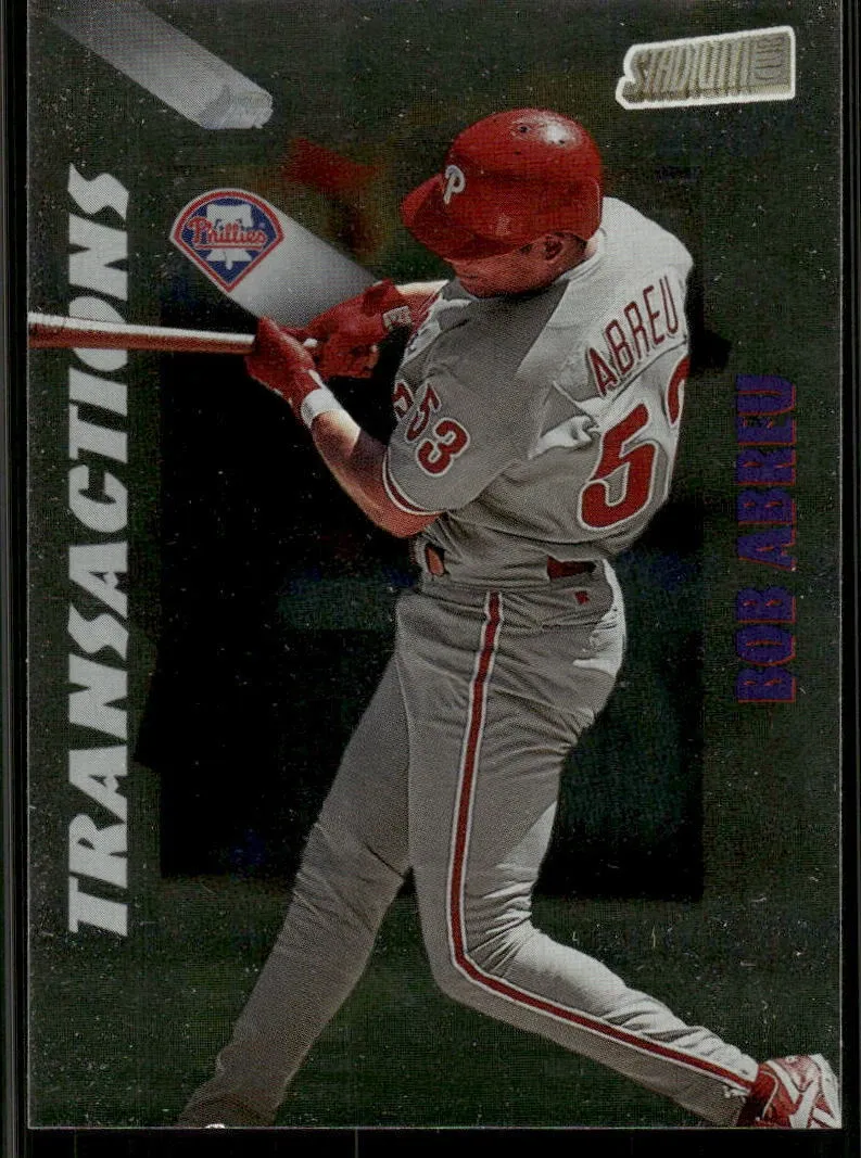 Topps Panini Card Tarjeta Cromo Barajita Bobby Abreu Topps 1998
