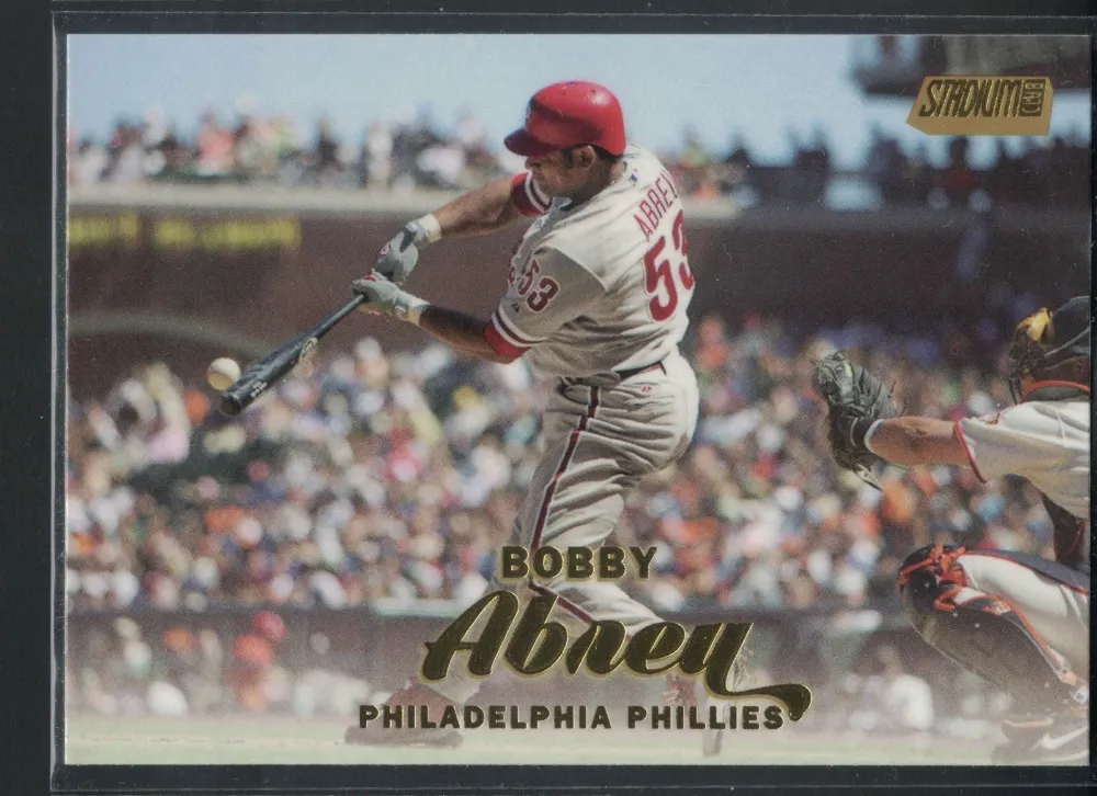 Topps Panini Card Tarjeta Cromo Barajita Bobby Abreu Topps 2017 Stadium Club
