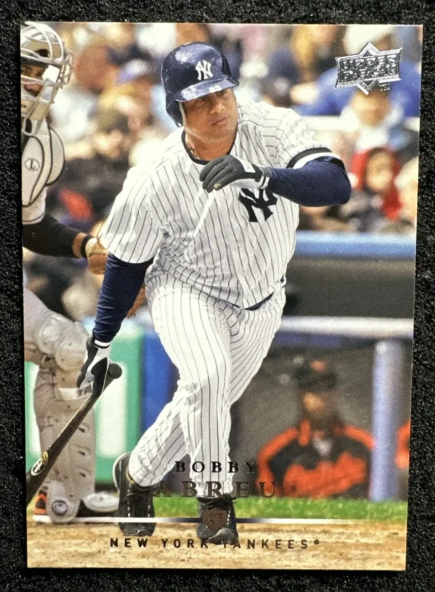 Topps Panini Card Tarjeta Cromo Barajita Bobby Abreu Upper Deck 2008 New York Yankees