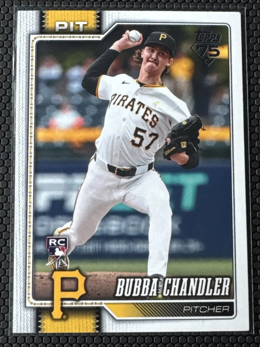 Topps Panini Card Tarjeta Cromo Barajita Bubba Chandler Topps 2026 Series Rookie Card RC