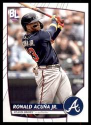 Topps Panini Card Tarjeta Cromo Barajita Ronald Acuña Jr. Topps Big League 2023