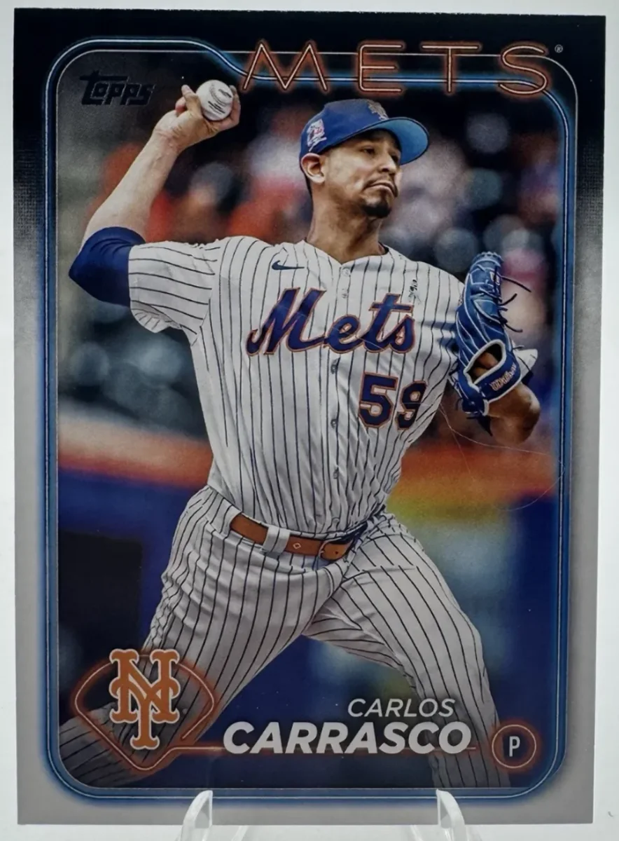 Topps Panini Card Tarjeta Cromo Barajita Carlos Carrasco Topps 2024