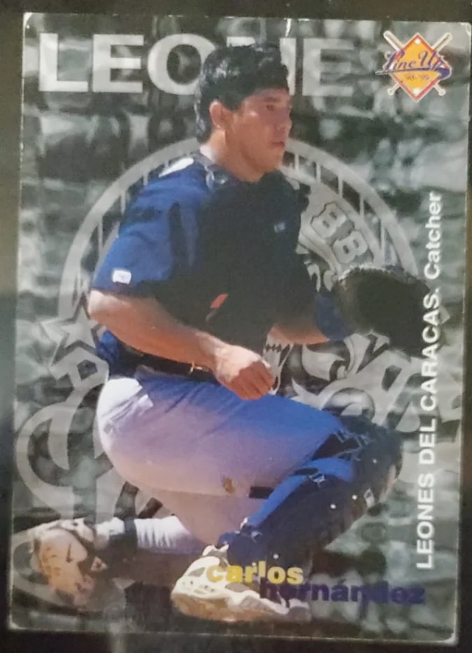 Topps Panini Card Tarjeta Cromo Barajita Carlos Hernandez Line Up