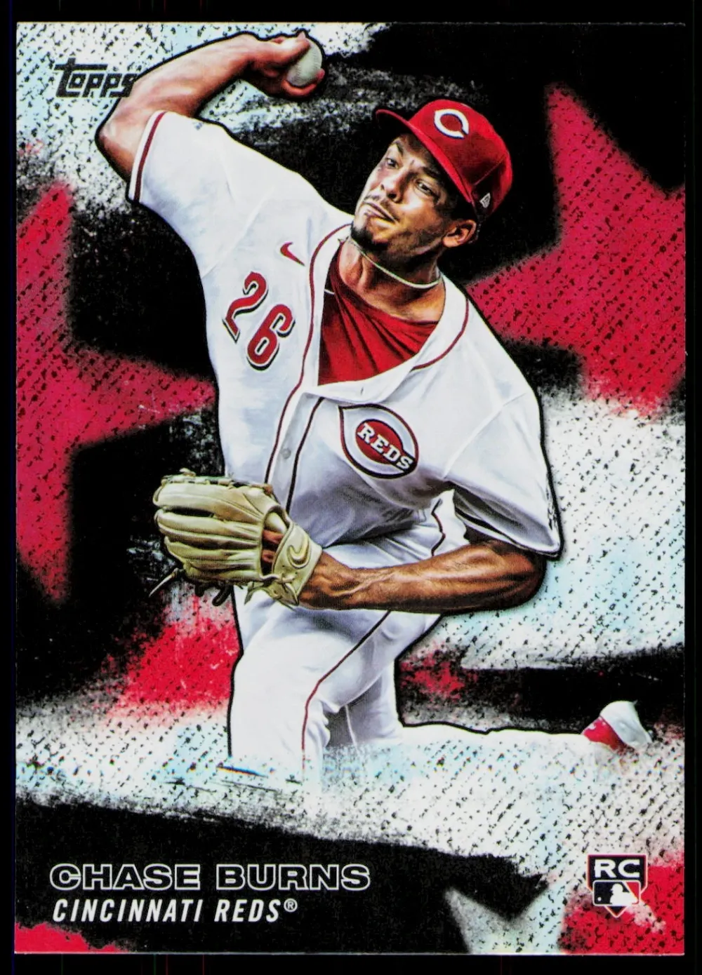 Topps Panini Card Tarjeta Cromo Barajita Chase Burns Topps 2026 Rookie Card RC Stars Of Mlb