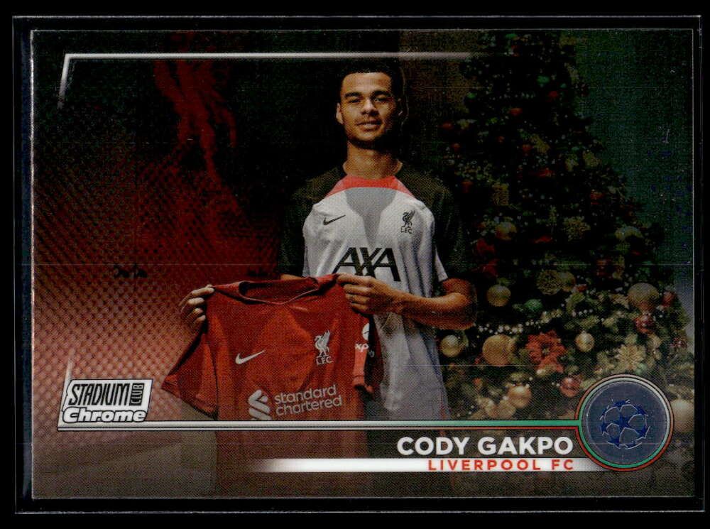 Topps Panini Card Tarjeta Cromo Barajita Cody Gakpo Topps Stadium Club 2022-2023 Cromo (Futbol)