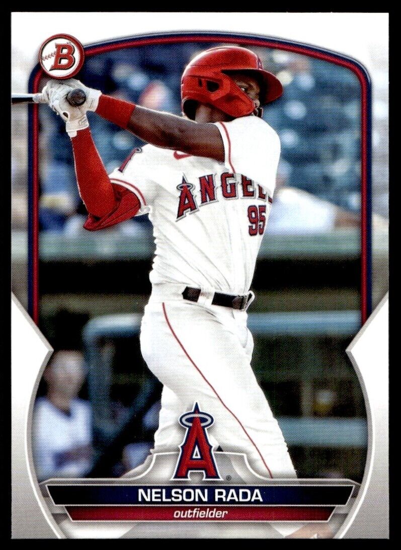 Topps Panini Card Tarjeta Cromo Barajita Nelson Rada Bowman Draft 2023