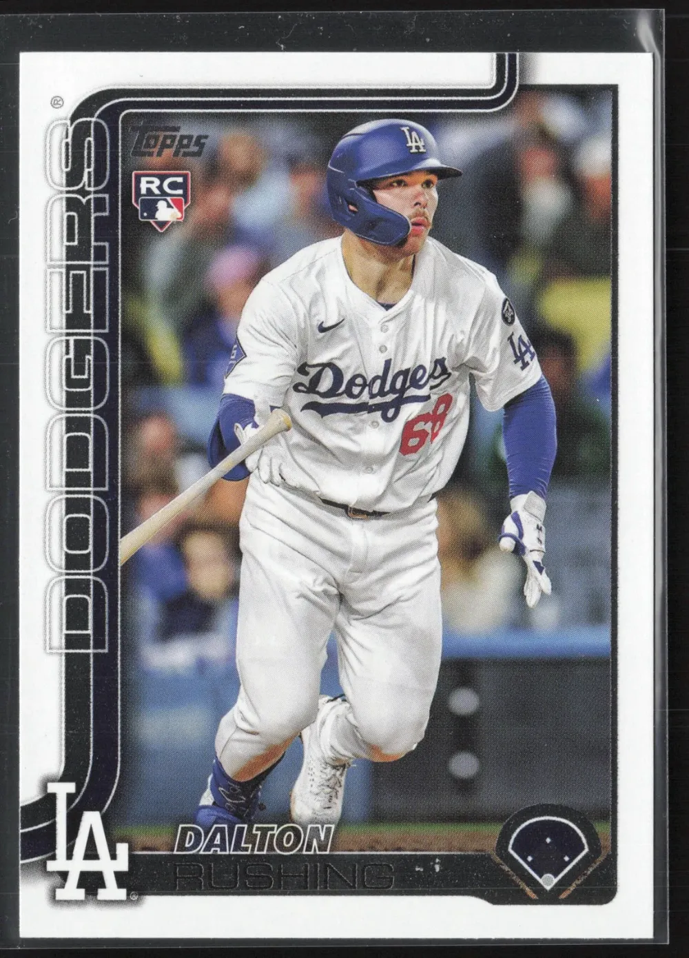 Topps Panini Card Tarjeta Cromo Barajita Dalton Rushing Topps 2025 Update Rookie Card RC