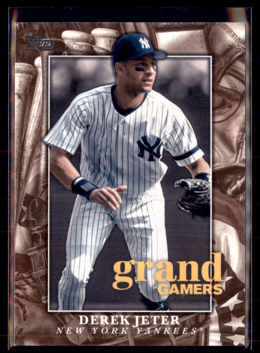 Topps Panini Card Tarjeta Cromo Barajita Derek Jeter Topps Series 2024 Grand Gamers