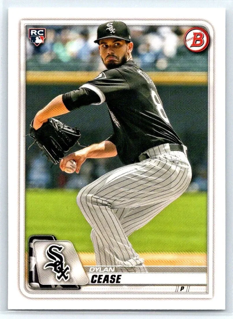 Topps Panini Card Tarjeta Cromo Barajita Dylan Cease Bowman 2020 Rookie Card RC
