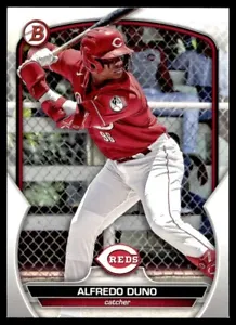 Topps Panini Card Tarjeta Cromo Barajita Alfredo Duno Bowman Draft 2023