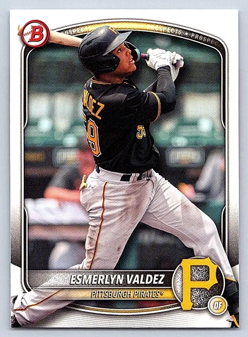 Topps Panini Card Tarjeta Cromo Barajita Esmerlyn Valdez Bowman 2025 Draft Pre Rookiecard RC
