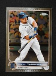 Topps Panini Card Tarjeta Cromo Barajita Miguel Cabrera Topps Chrome 2022