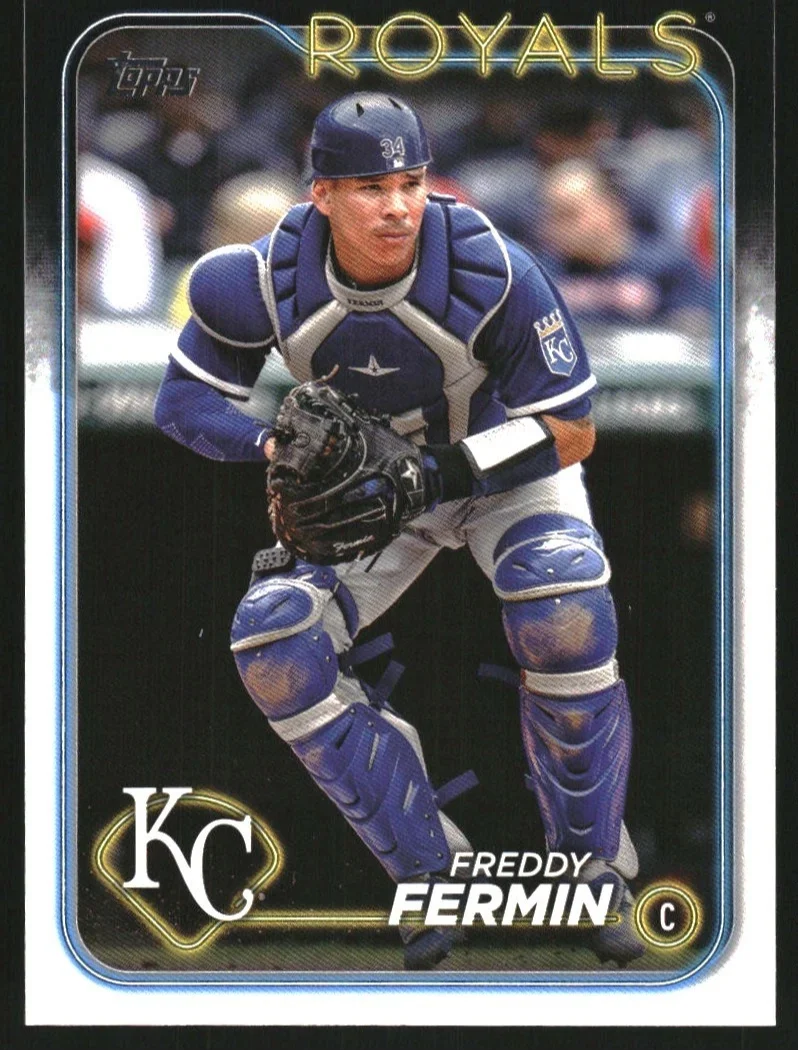 Topps Panini Card Tarjeta Cromo Barajita Freddy Fermin Topps Update 2024