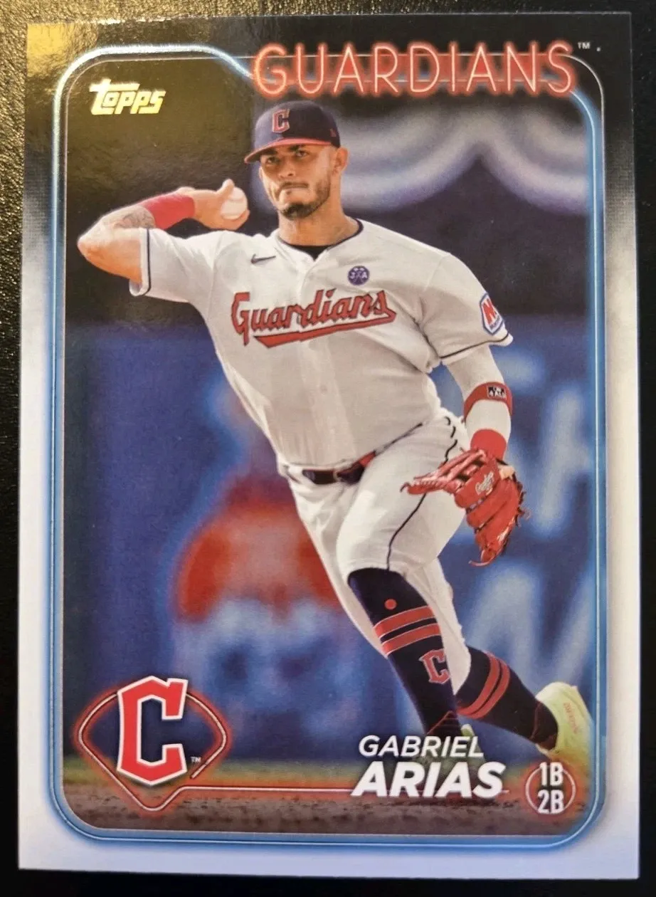 Topps Panini Card Tarjeta Cromo Barajita Gabriel Arias Topps 2024 Series 2