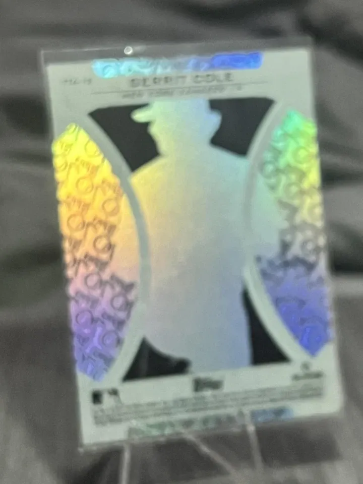 Topps Panini Card Tarjeta Cromo Barajita Gerrit Cole Topps 2021 Update Tek Anniversary Box Topper