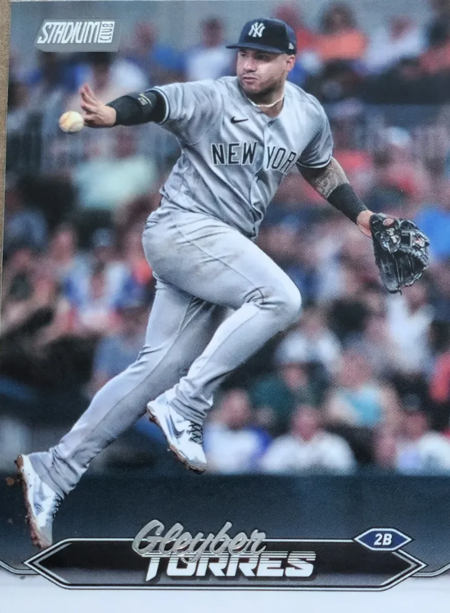 Topps Panini Card Tarjeta Cromo Barajita Gleyber Torres Topps 2024 Stadium Club