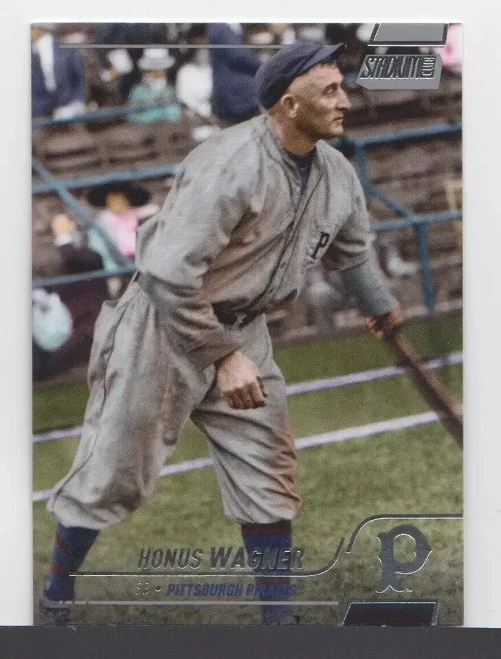 Topps Panini Card Tarjeta Cromo Barajita Honus Wagner Topps 2022 Stadium Club