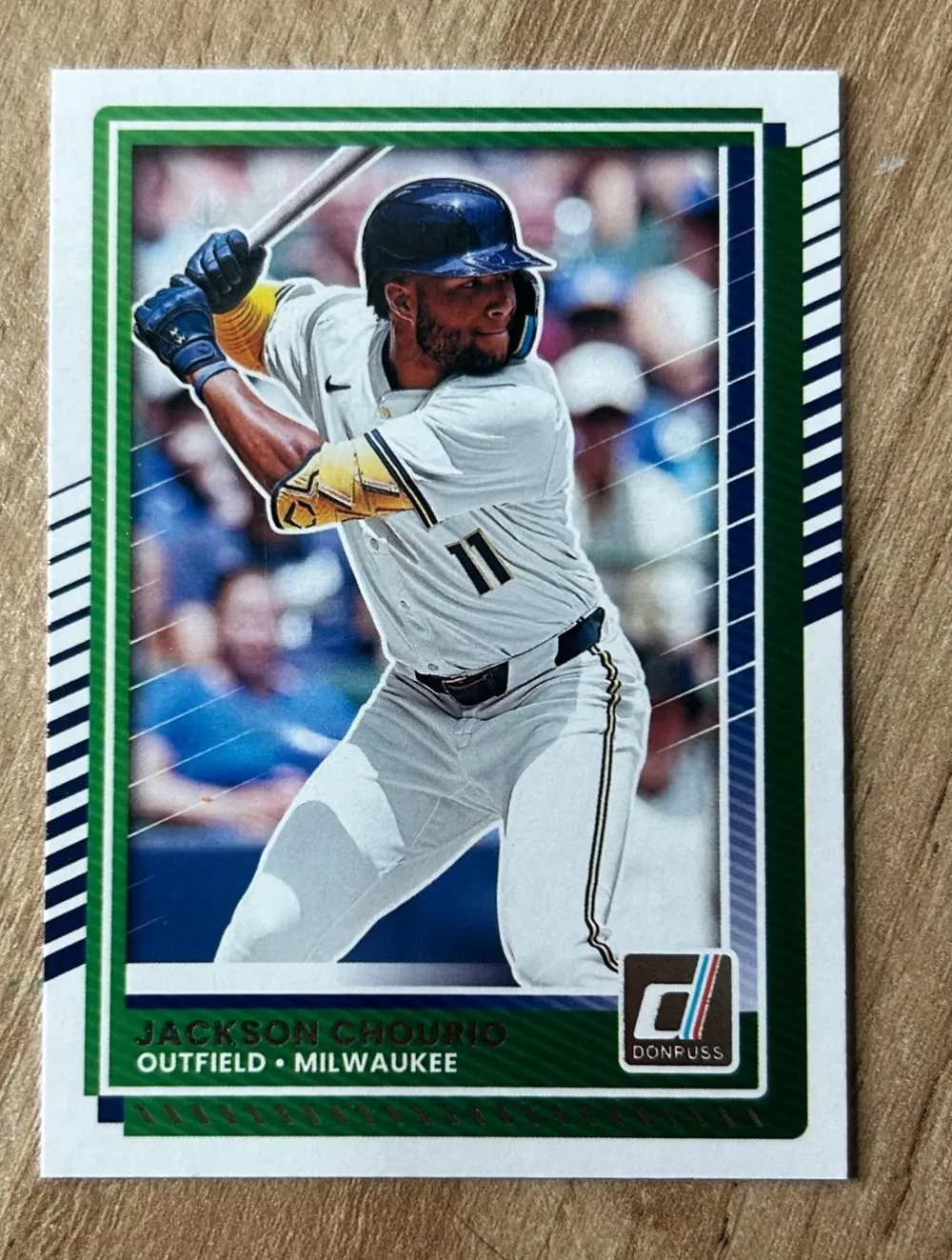 Topps Panini Card Tarjeta Cromo Barajita Jackson Chourio Panini 2025 Donruss