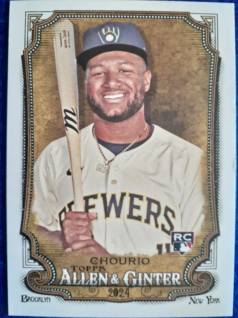 Topps Panini Card Tarjeta Cromo Barajita Jackson Chourio Topps 2024 Rookie Card RC Allen &amp; Ginter