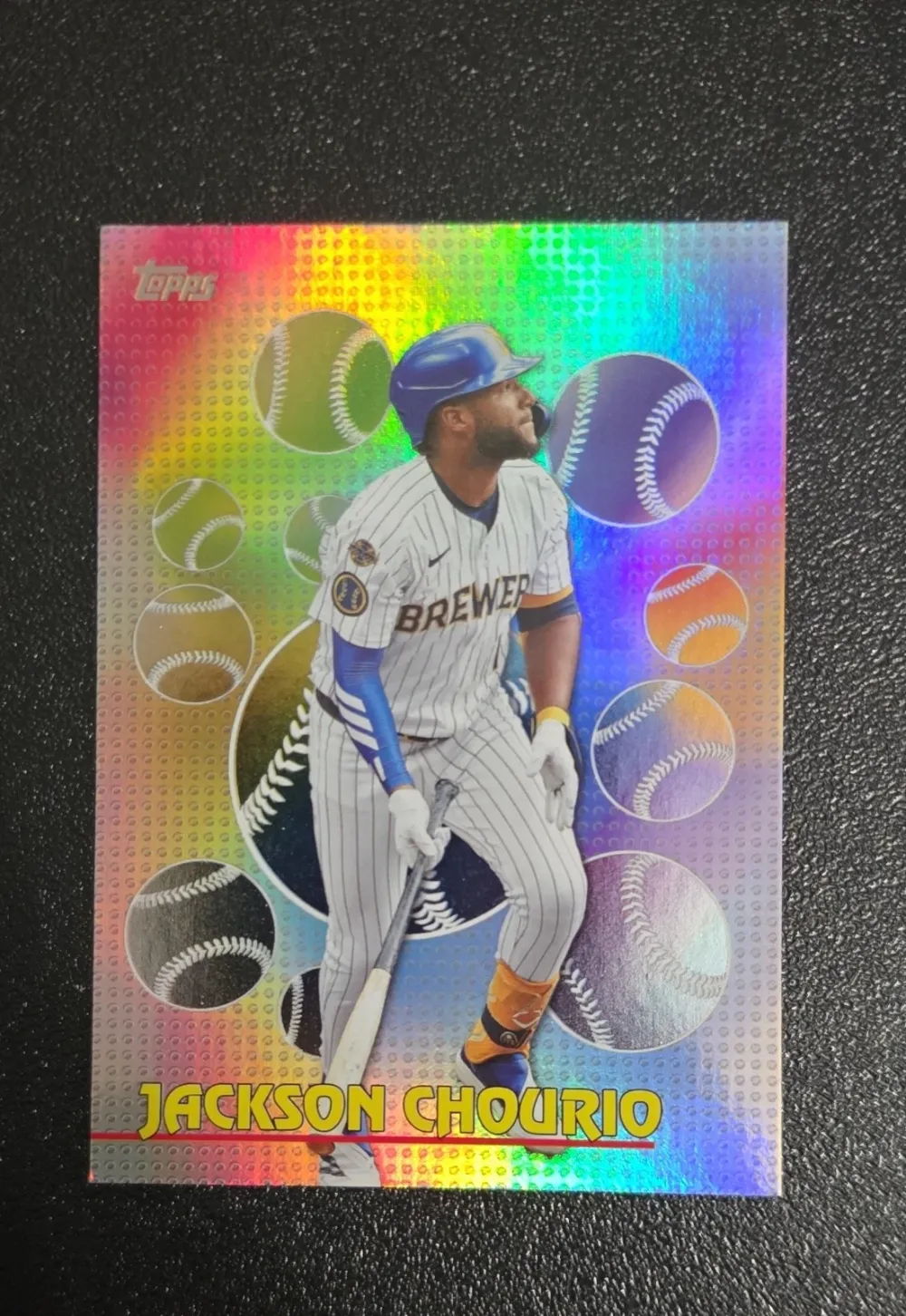 Topps Panini Card Tarjeta Cromo Barajita Jackson Chourio Topps Series 2026 Titans Of The Game
