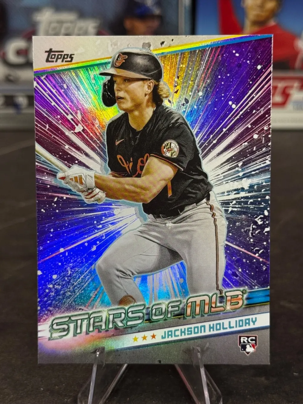 Topps Panini Card Tarjeta Cromo Barajita Jackson Holliday Topps 2024 Series Update Rookie Card RC Stars Of Mlb