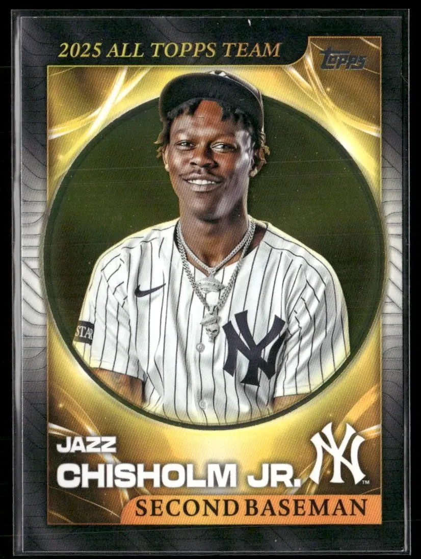 Topps Panini Card Tarjeta Cromo Barajita Jazz Chisholm Jr. Topps 2026 All Topps Team
