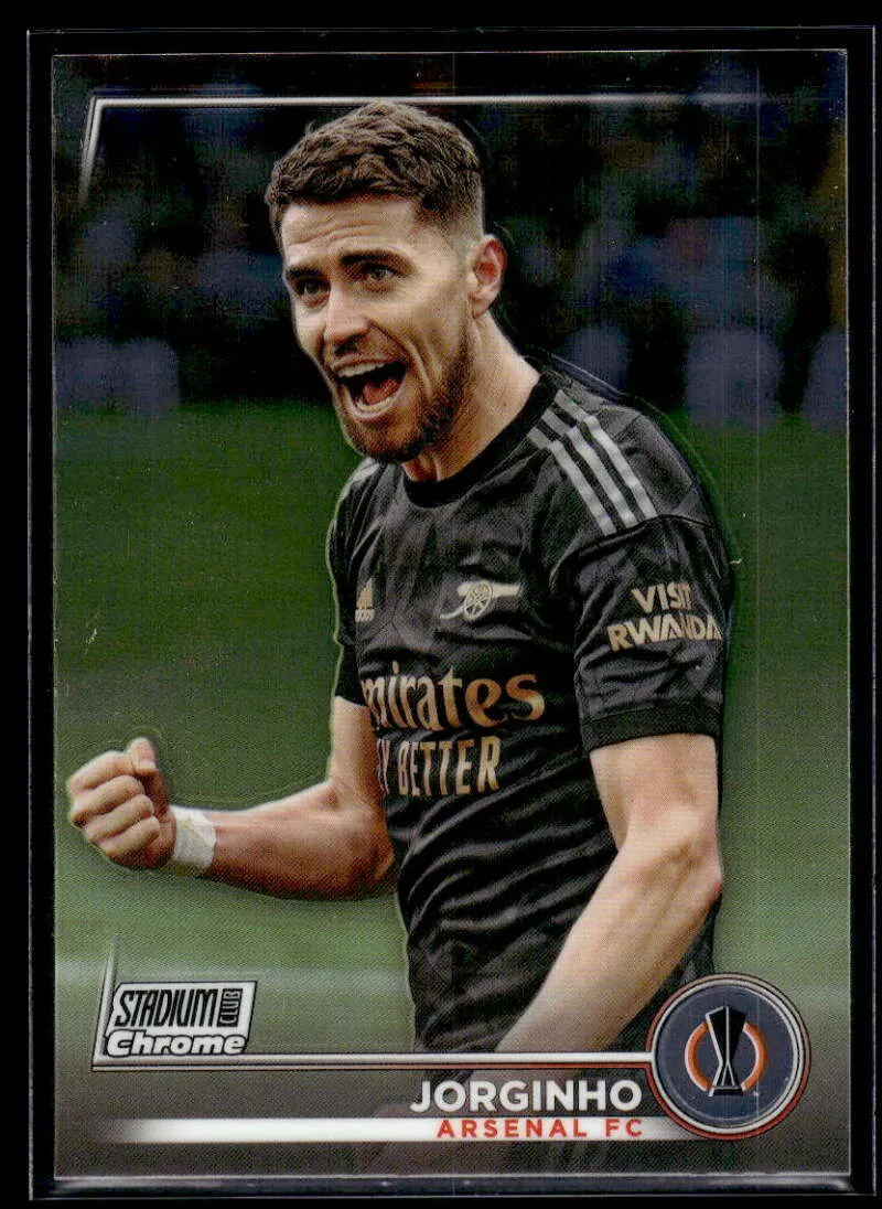 Topps Panini Card Tarjeta Cromo Barajita Jorginho Topps 2022-2023 Chrome Stadium Club Uefa Soccer Futbol