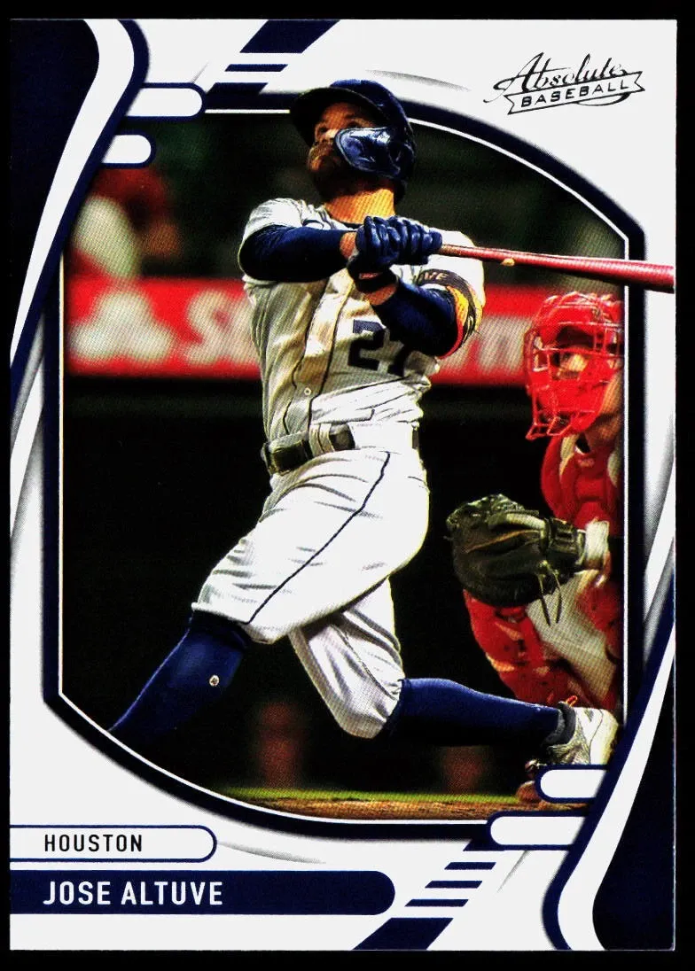Topps Panini Card Tarjeta Cromo Barajita Jose Altuve Panini 2022 Absolute