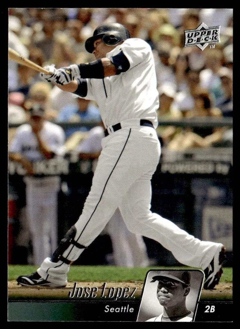Topps Panini Card Tarjeta Cromo Barajita Jose Lopez Upper Deck 2010