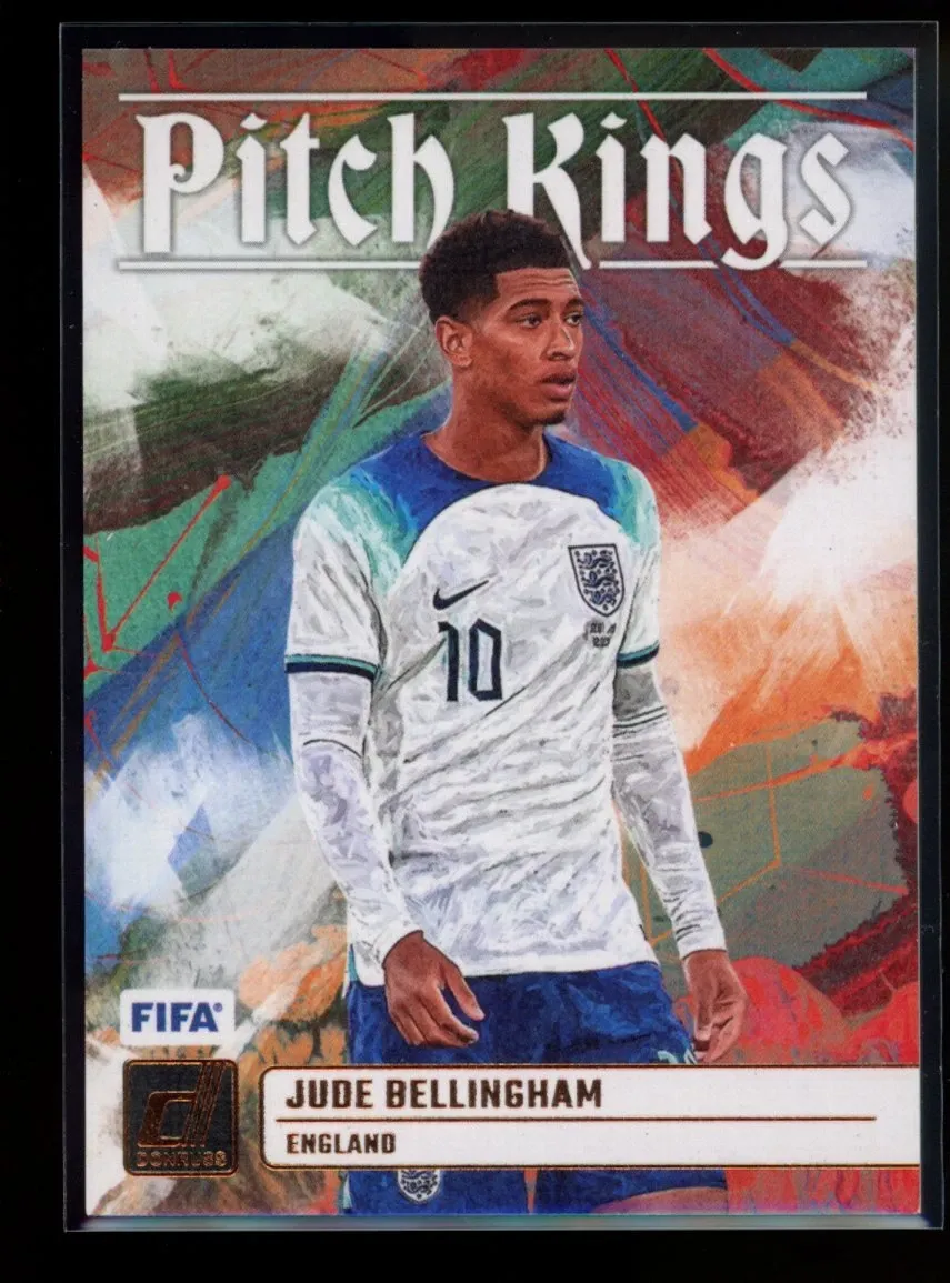Topps Panini Card Tarjeta Cromo Barajita Jude Bellingham Panini 2023 Donruss Pitch Kings