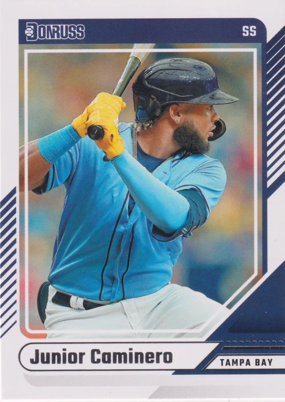 Topps Panini Card Tarjeta Cromo Barajita Junior Caminero Panini 2024 Donruss