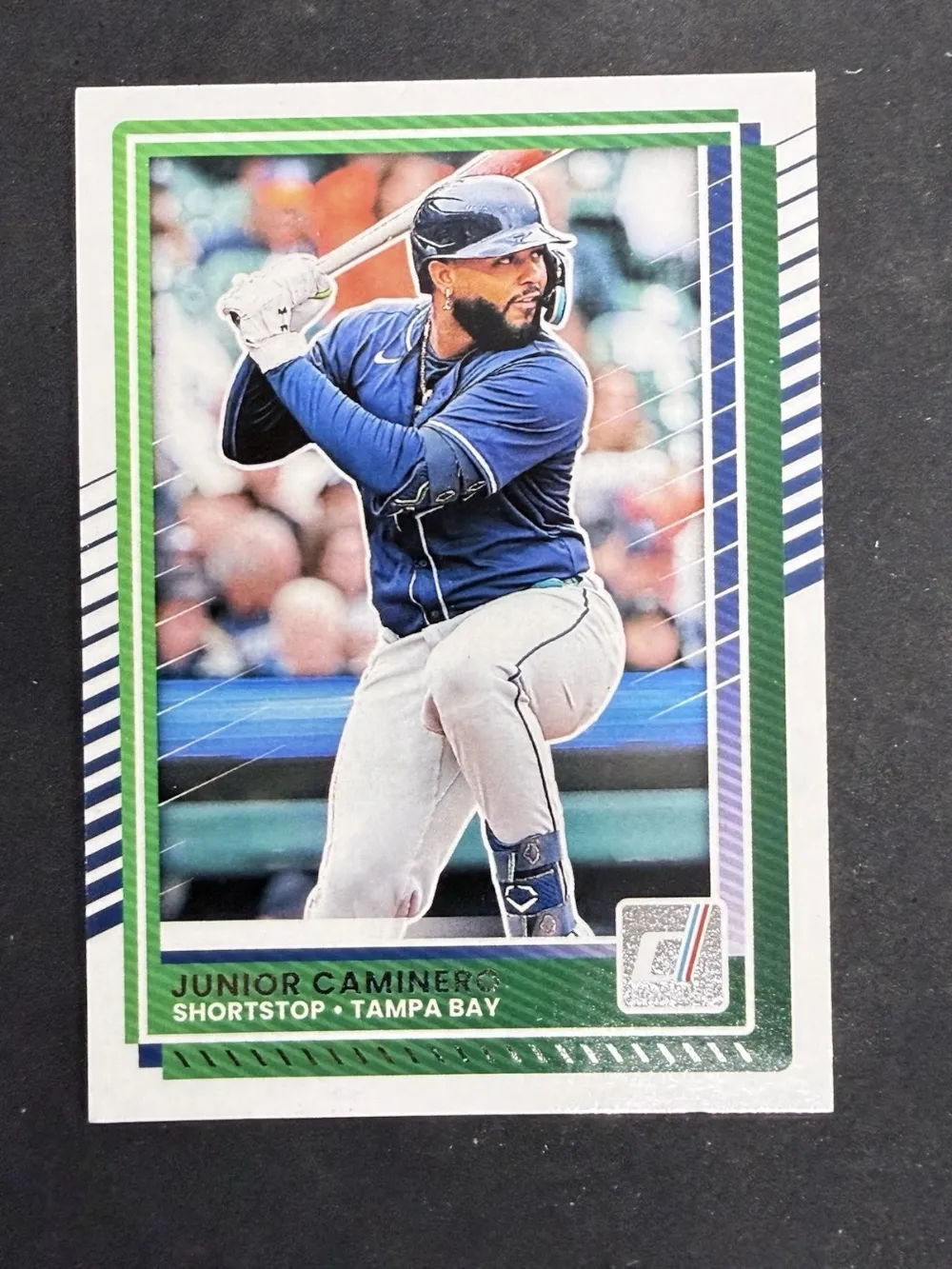 Topps Panini Card Tarjeta Cromo Barajita Junior Caminero Panini 2025 Donruss