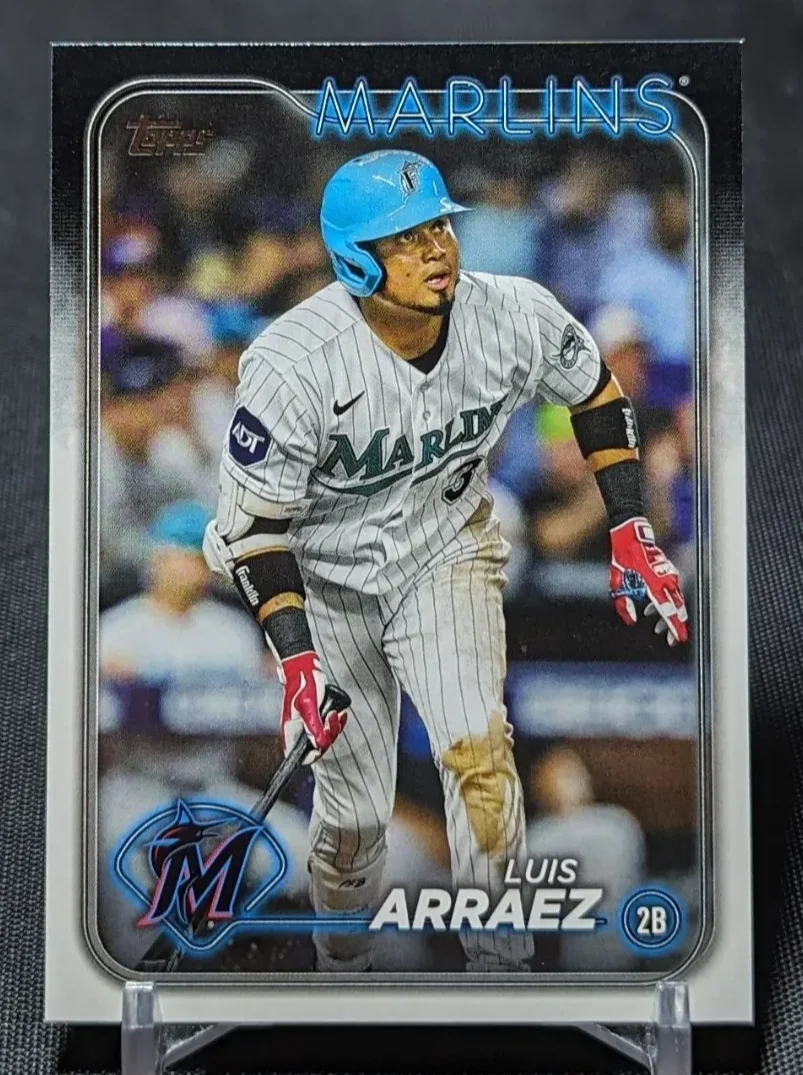 Topps Panini Card Tarjeta Cromo Barajita Luis Arraez Topps Series 2024